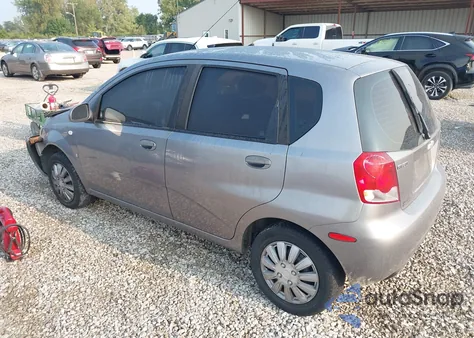 2008 Chevrolet Aveo 5 Ls z USA, uszkodzony, nr VIN KL1TD66688B236113